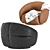 Elegant Tacchini Julep Leather Armchair 3D model small image 2