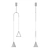 Fergus Pendant Lamp: Stylish Conical Design 3D model small image 3