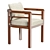 Positano Outdoor Dining Set 3D model small image 2