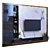 Modern TV Wall Set 018 3D model small image 2