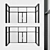 Title: Panoramic Door: Elegant Entrance Design 3D model small image 1
