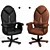 Luxury Diamond Ergonomic Chair 3D model small image 6