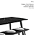 B&B Italia Bench-Bull: A Stylish Seating Solution 3D model small image 2