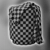 Opulent Opal Ottoman 3D model small image 7