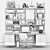 Office Workspace Organizer Set 3D model small image 6