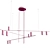 Modern Elegance: TossB LED Chandelier 3D model small image 2