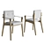 Elegant Christoval Armchair: Rendered in V-Ray and Corona 3D model small image 1