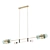 Elegant Lizak Short Pendant Light 3D model small image 1