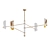 Elegant Jiro Chandelier 3D model small image 1