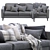 Elegant Prastoria Sofa 3D model small image 5