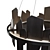 Ardesia LED Chandelier - Sleek and Stylish Illumination 3D model small image 2