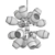 Modern Orb Chandelier 3D model small image 2
