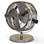 Vintage Copper Desk Fan - HOLMES Heritage 3D model small image 5