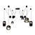 Cosmic Glow: Planets Brokis Lamps 3D model small image 1