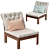 ÄPPLARÖ / EPLARO Outdoor 1-Seat Section 3D model small image 1
