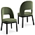 Elegant Flexform Mood Dining Set 3D model small image 5