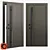 Aviation-Grade Domani Solid Entry Doors 3D model small image 4