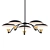 Elegant Caswell Chandelier: Timeless Lighting Delight 3D model small image 1