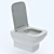 Berges LEVEL Toilet: Premium Quality & Detailed Design 3D model small image 2