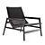 Poliform IPANEMA Armchair: Contemporary Comfort in Style 3D model small image 1