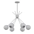  6-Light Modern Mobile Chandelier 3D model small image 2