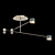 Modern Ceiling Lamp Bitten 4 3D model small image 2