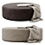 Modern Spool Ottoman by Kardiel 3D model small image 1