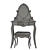 Dazzling Diamond Kids Vanity 3D model small image 2