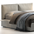 Title: Modern Simplicity Henry Bed 3D model small image 3