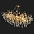 Elegant Marian Chandelier - 150cm 3D model small image 2