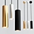 Minimalist Pendant Light: ONE By PANZERI 3D model small image 3