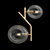 Elegant Globe Pendant Light 3D model small image 1