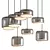 Modern Opal Pendant LED Light 3D model small image 1