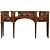 Elegant Flame-Veneered Sideboard 3D model small image 5