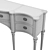 Elegant Flame-Veneered Sideboard 3D model small image 7