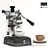 Premium Espresso Maker: La Pavoni Pro 3D model small image 6