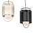 Elegant Design Lamps - KIOTO 3D model small image 1