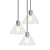  Modern Glass Cone Pendant 3D model small image 1