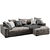Boconcept Cenova Modern Sofa 3D model small image 3