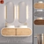 Modern Bath Cabinet Set 05 3D model small image 1