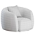 Modern Pacific Armchair: Moroso 3D model small image 4