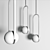Elegant Audrey Pendant Lighting 3D model small image 3