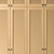 Modern Beige Wardrobe with Two Handle Options 3D model small image 5