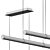 Veneto LED Linear Pendant Light by Huxe 3D model small image 5