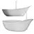 Lancetta Luxe Bathtub 3D model small image 1