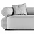 Vitra Modern Sofa: Stylish, Comfortable & Timeless 3D model small image 4