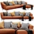 Luxurious Ditre Italia Lennox Leather 3D model small image 3
