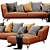 Luxurious Ditre Italia Lennox Leather 3D model small image 5