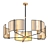 Elegant Caspian 5-Light Chandelier 3D model small image 1
