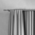 Adjustable Brushed Steel Curtain Rod 3D model small image 3